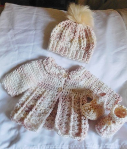 Handmade baby crochet sweater - crochet,