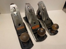 SUPER TRIO OF QUALITY CLEAN  STANLEY PLANES No 5  No 4 1/2  No 4
