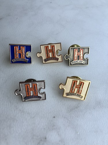 Right fit ale pin badge - right,