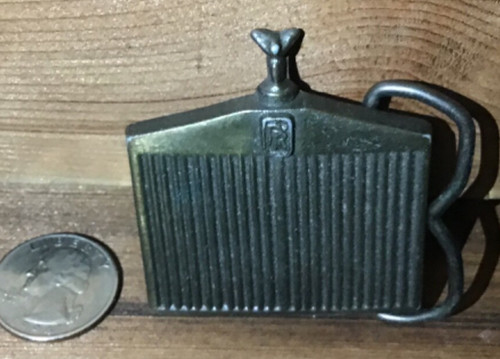 Vintage rolls royce car - car, grille