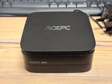 ACEPC AK1 Mini PC, Intel J3455, 4Gb RAM, 64GB EMMC, 240GB SSD. Great Condition