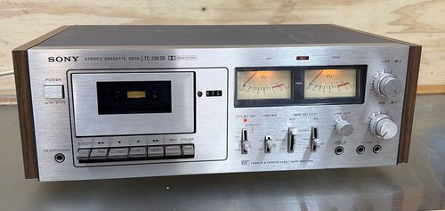Sony 206 stereo cassette - sony, tc-206