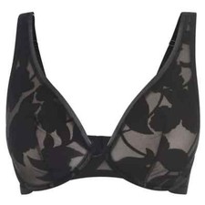 Maison Lejaby Venus Underwired Bra Black 32C New rrp £64