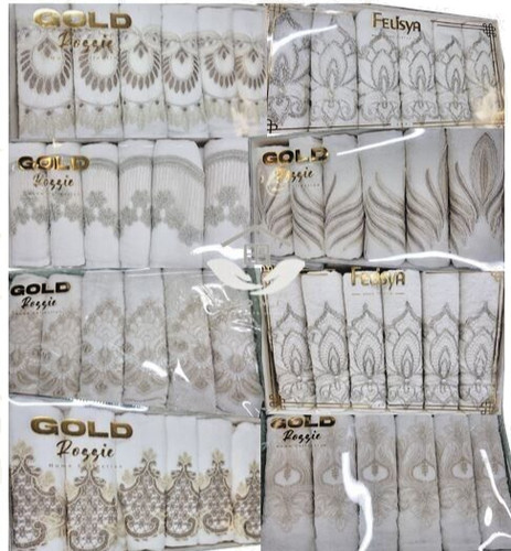 Set lace towels beautiful - lace,