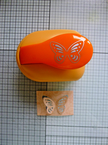 Butterfly paper punch - paper,