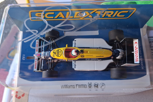 Hand signed nigel - by, mansell