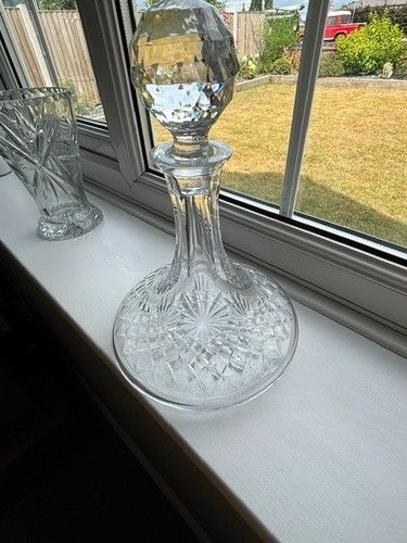Vintage heavy glass crystal - vintage,