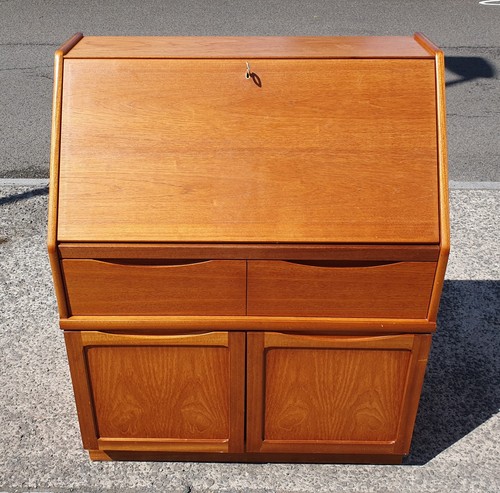 Vintage nathan teak bureau - vintage,