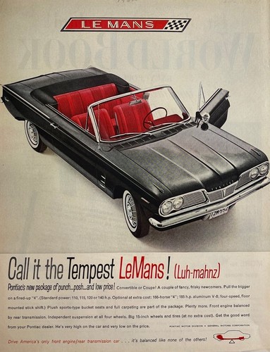 1962 pontiac tempest lemans - pontiac,
