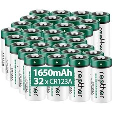 Rapthor 1650mAh CR123A 3V