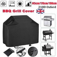 Waterproof Heavy Duty BBQ Cover S-XXL Patio Barbecue Grill Gas Smoker Storage UK