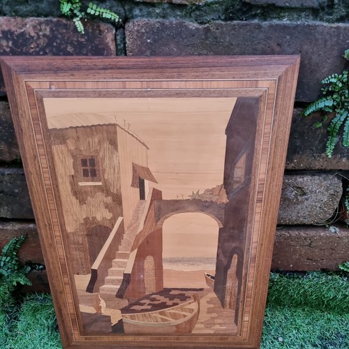 Lovely vintage marquetry - vintage,