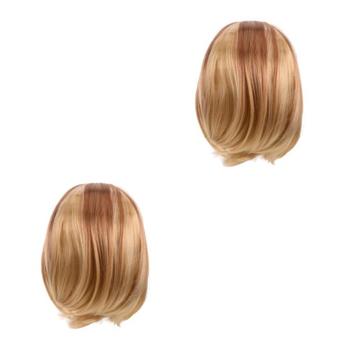Natural look blonde - natural, synthetic