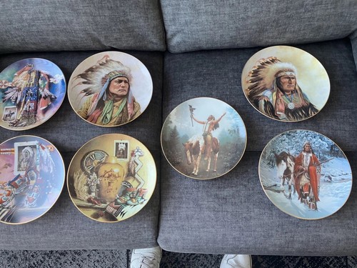 Native american plates - native, plates.