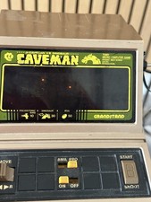 RARE Vintage 1980s Tomy Caveman Vs Dinosaur Grandstand Electronic Game -working