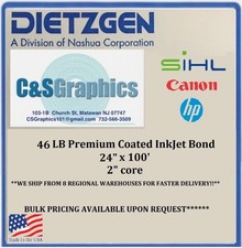 46LB COATED BOND 24"x100'