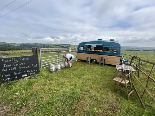 Retro food van - retro,