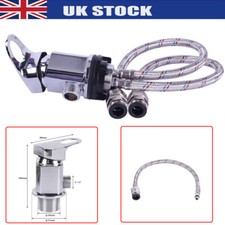 1/2" Shower Mixer Tap Outlet & 2*800mm Push Fit Tails For Motorhome Campervan