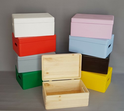Wooden box storage boxes trunk - storage,