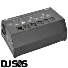 QTX DMX-D4 - 4 WAY DMX BOOSTER