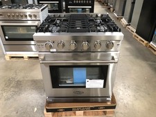30 in. Gas Range, 5 Burners