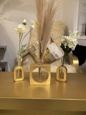 Vases Modern Gold Leaf