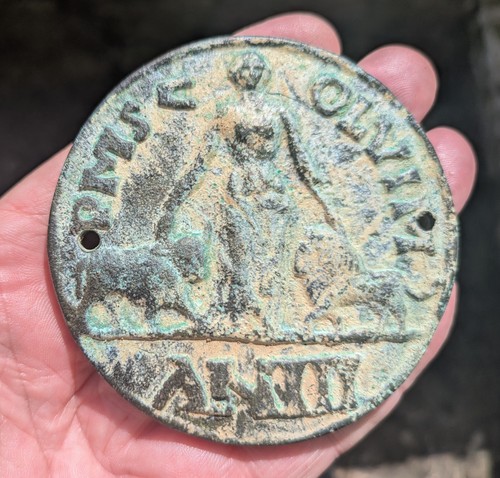 Ancient roman bronze - ancient, plaque