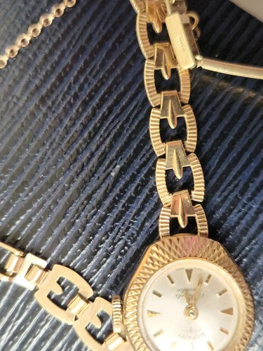 9ct gold vintage rotary - vintage,