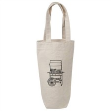 'Old Fashioned Sweet Cart' Cotton Wine Bottle Gift / Travel Bag (BL00032617)