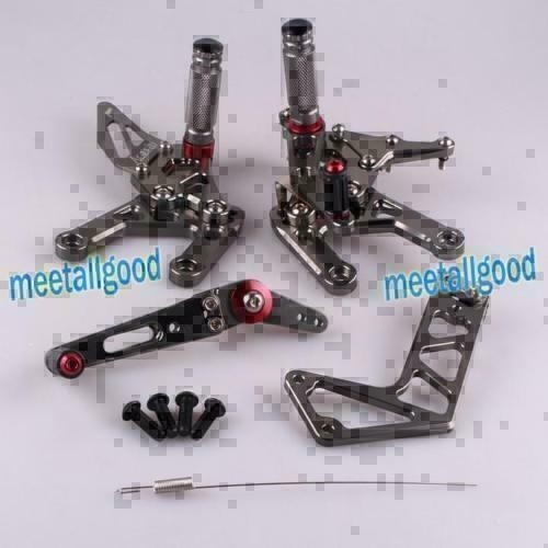 Adjustable footpeg rearsets - footpeg,