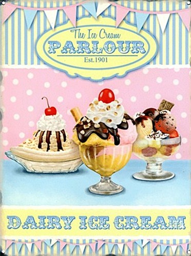 The ice cream - parlour, small