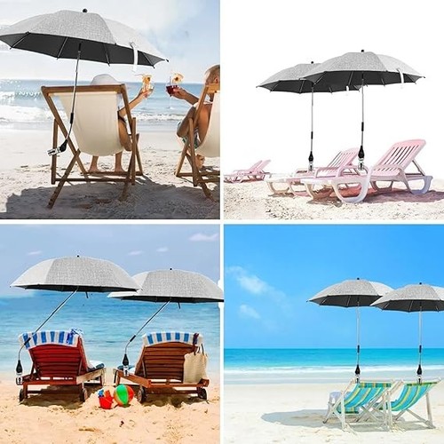 Clip beach chair umbrella - clip,