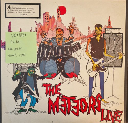 The meteors live - live, vinyl