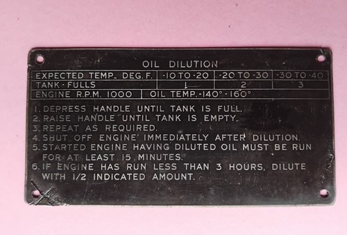 Vintage aircraft engine oil - aircraft,