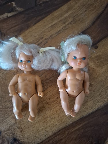 Small vintage dolls - small,