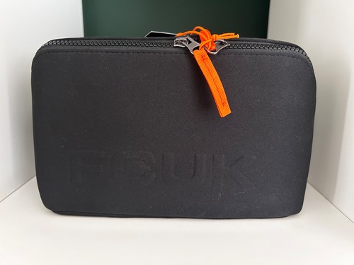 Fcuk black mens zip wash - fcuk,