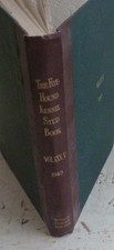 Vintage Book 1949 The Foxhound Kennel Stud Book Vol 35  H/B