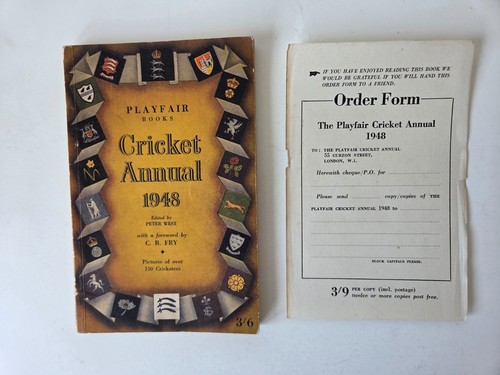 Playfair cricket annual 1948 - playfair,