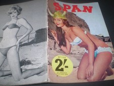 1960's  vintage glamour magazine SPAN No 138 VOL 12 GRETE HEINZ SUSAN DOUGLAS