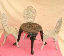Mini cast iron - table, three