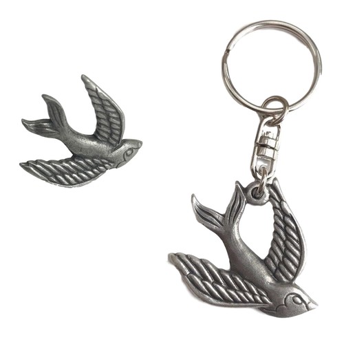Swallow bird keyring and - bird,