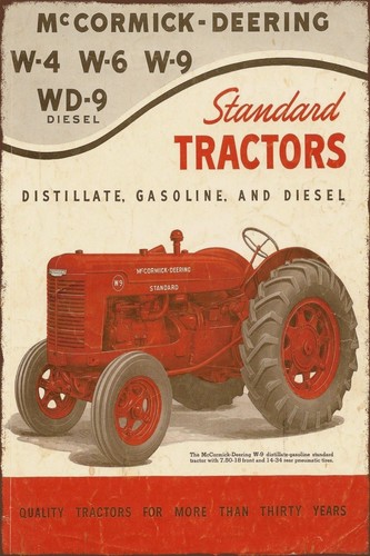 Mccormick deering tractor - mccormick,