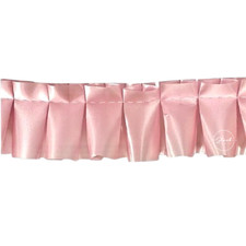 BABY PINK  Pre Pleated Ribbon
