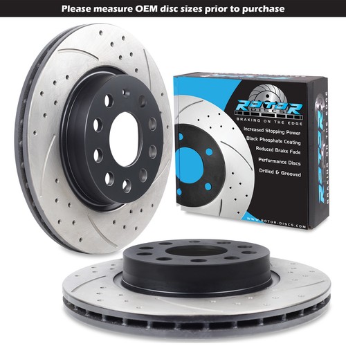 Front drilled grooved - front,