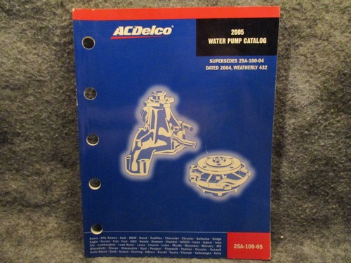 Acdelco 2005 water pump - acdelco,