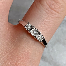 Diamond Ring 9 ct Gold 375