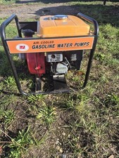 petrol water pump with suction and delivery hose 2”