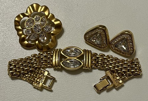 Vintage signed sal swarovski - vintage,