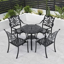5PC Garden Bistro Set Outdoor