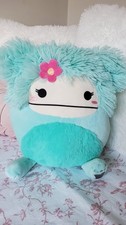 Squishmallow 30cm Joelle the Bigfoot Fuzz-a-Mallow. Used. Pristine Condition